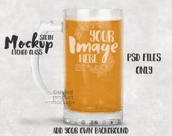 Beer Stein Mockup Etsy