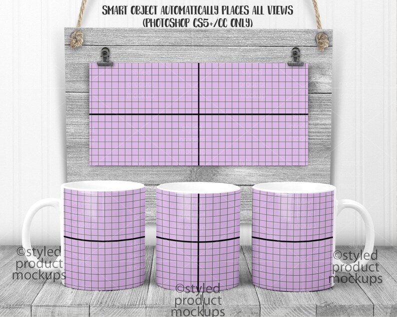 Download Dye sublimation 11 oz coffee mug with full wrap scene ...