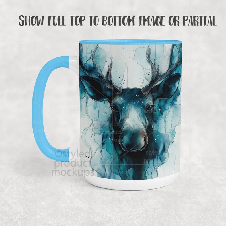 Maquette de tasse de 15 oz | Objet connecté PSD, PNG, cadre Canvas | Maquette par sublimation image 7