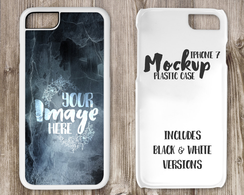 Download Plastic iphone 7 case mockup template plastic phone case ...