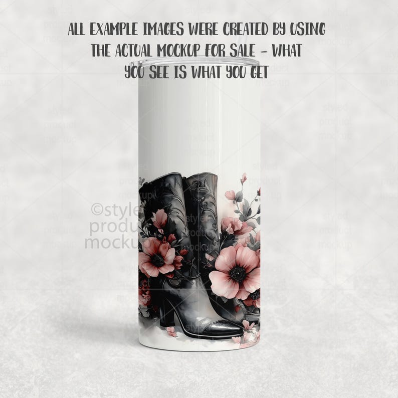 22oz Fatty Tumbler Mockup (PSD, Canva, PNG) image 4