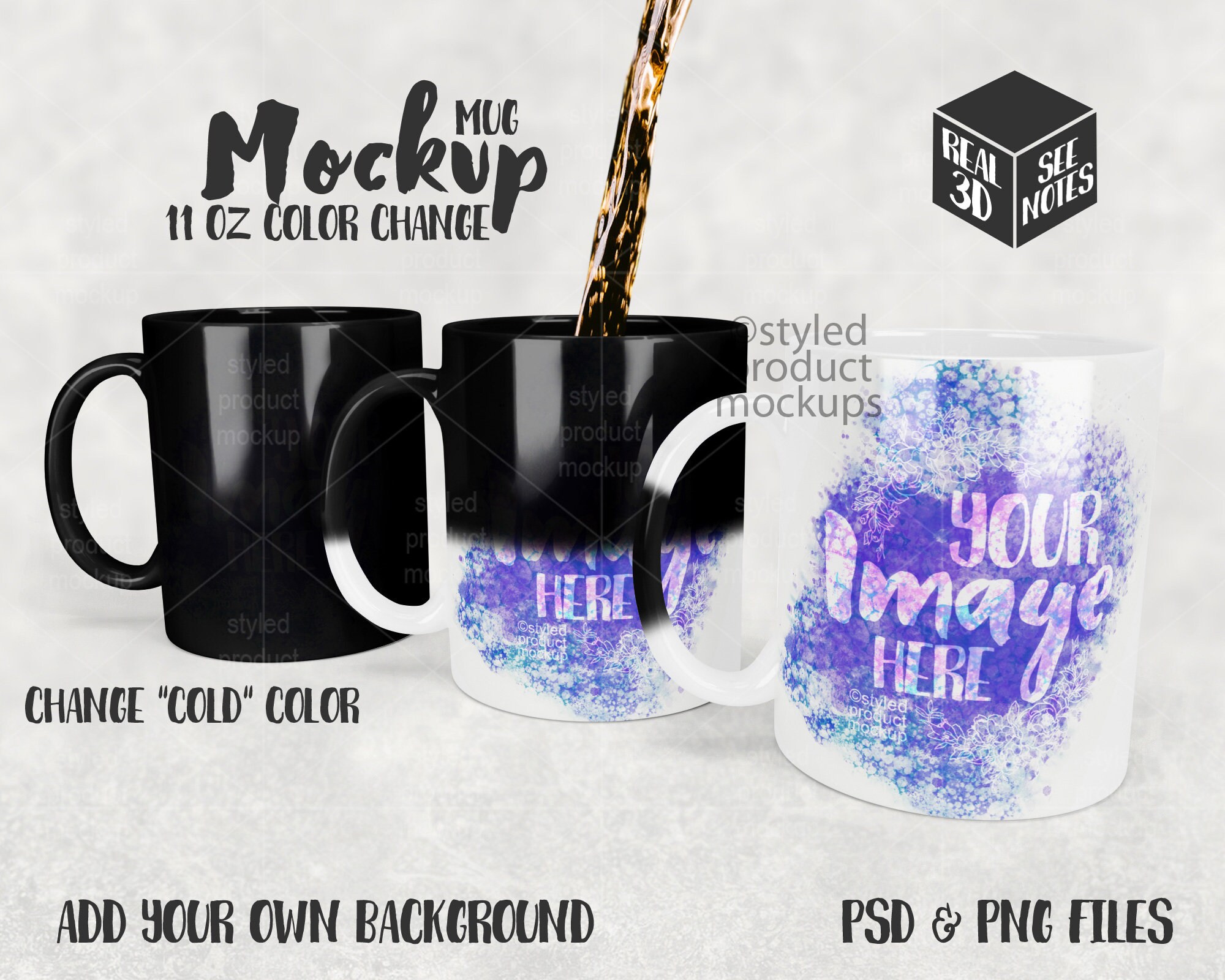 11 oz Color Changing Magic Mug