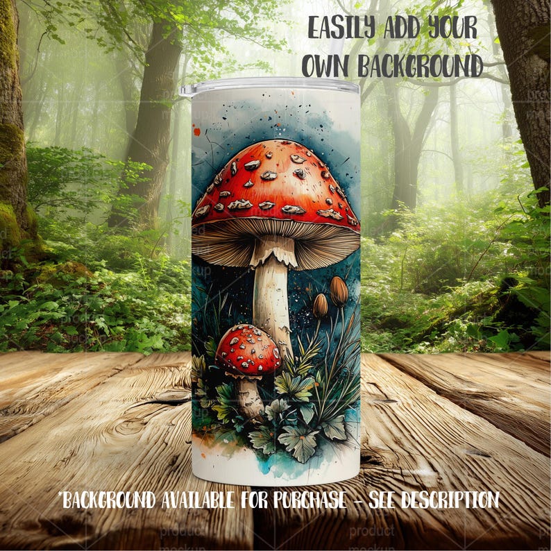 22oz Fatty Tumbler Mockup (PSD, Canva, PNG) image 8
