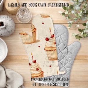 Mockup ovenwant | Kleurstofsublimatie, canvaslijst (digitale download) afbeelding 3