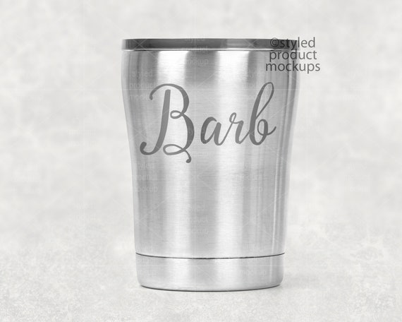 10 Oz Stainless Steel Tumbler Mockup Add Your Own Image And Etsy