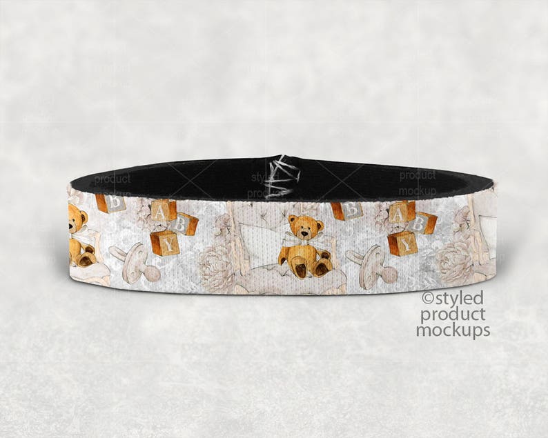 Download Sublimation neoprene wrist band template mockup Add your own | Etsy