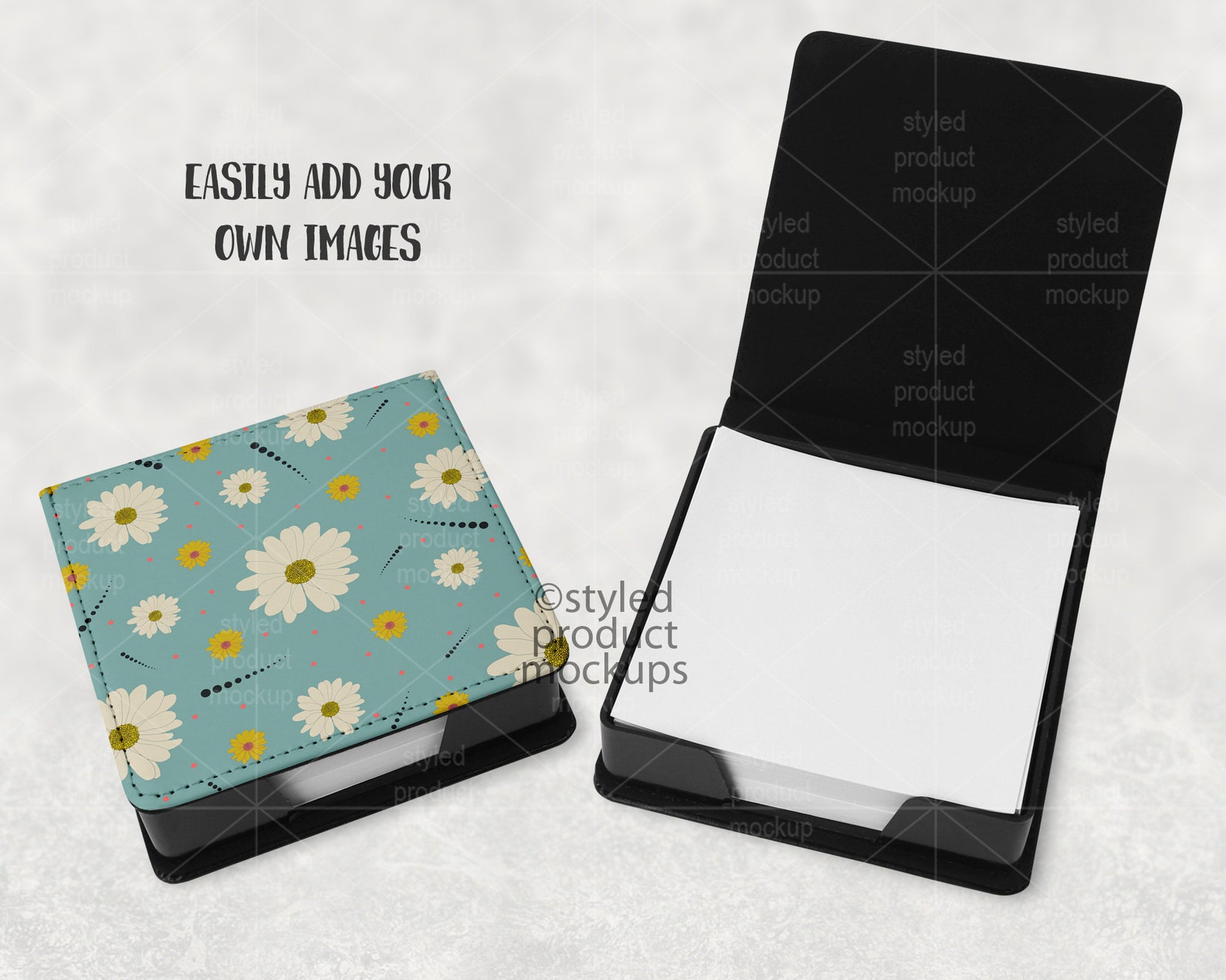 Dye Sublimation Paper Pad Note Holder Mockup Add Your Own Etsy