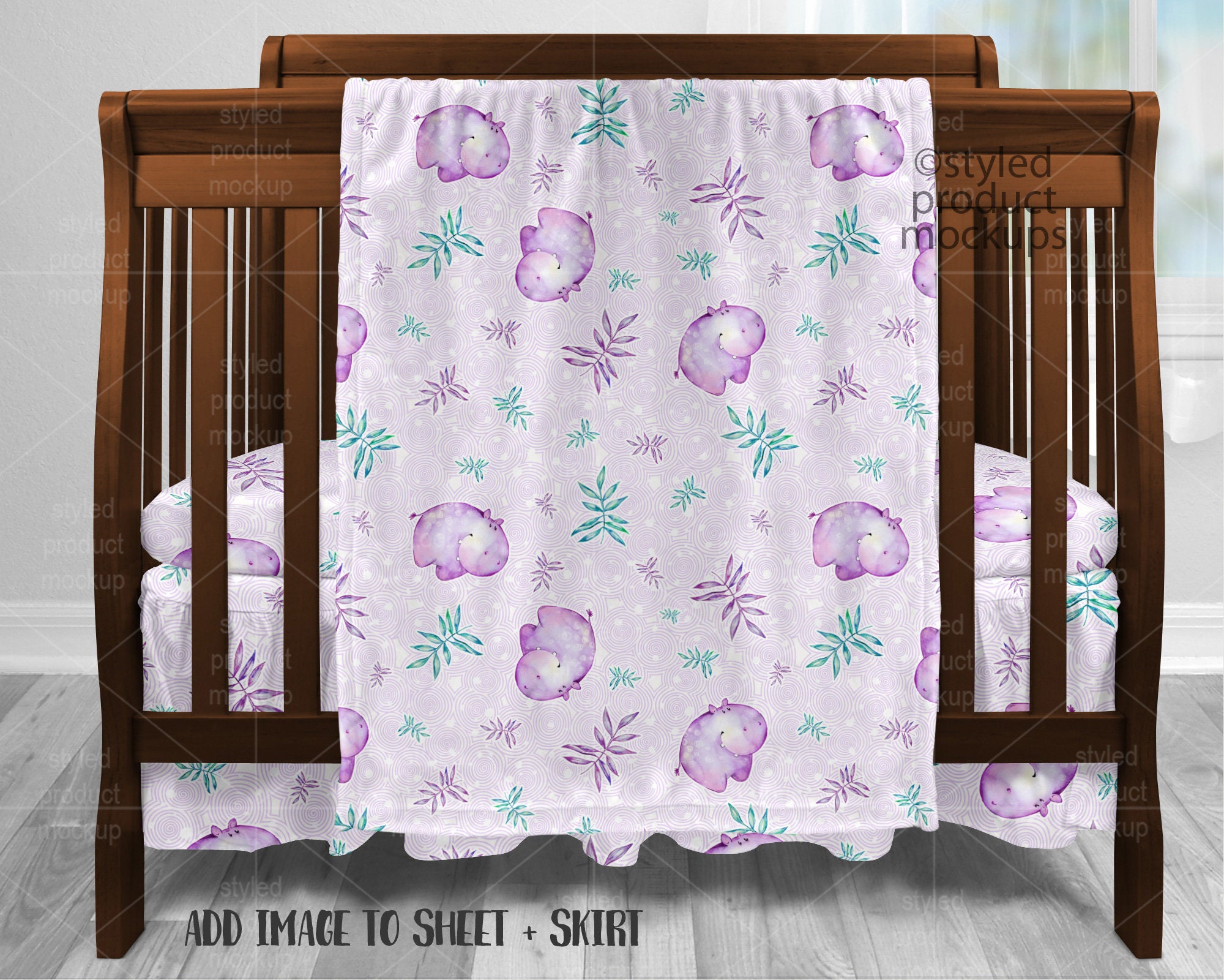 Dye Sublimation Vertical Plush Fleece Baby Blanket Mockup Etsy