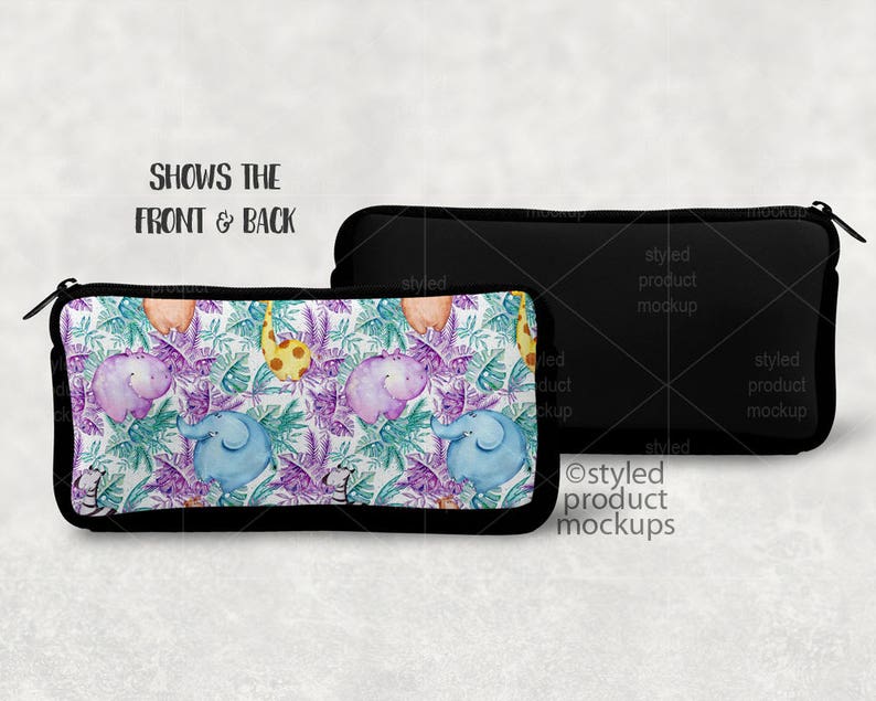 Download Pencil Case mockup template bundle Add your own image and ...