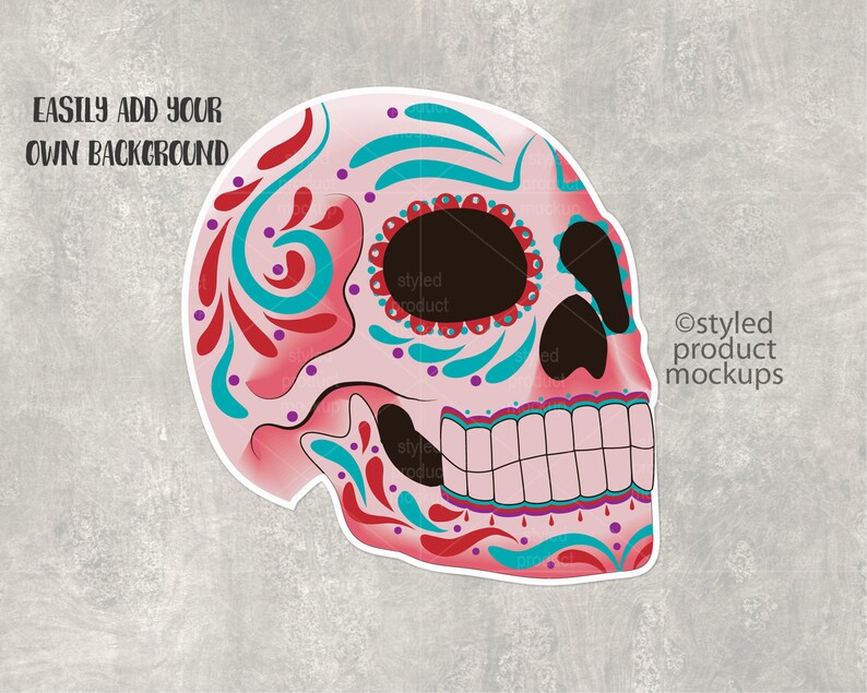 DIY custom sticker shape effects for mocking up your custom sticker designs