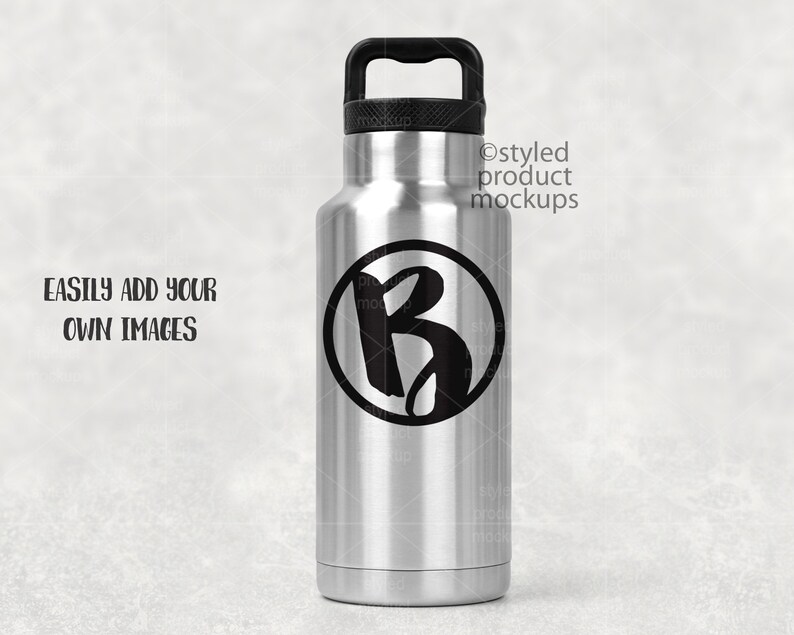 Download 36 oz Stainless Steel tumbler Mockup Add your own image ...