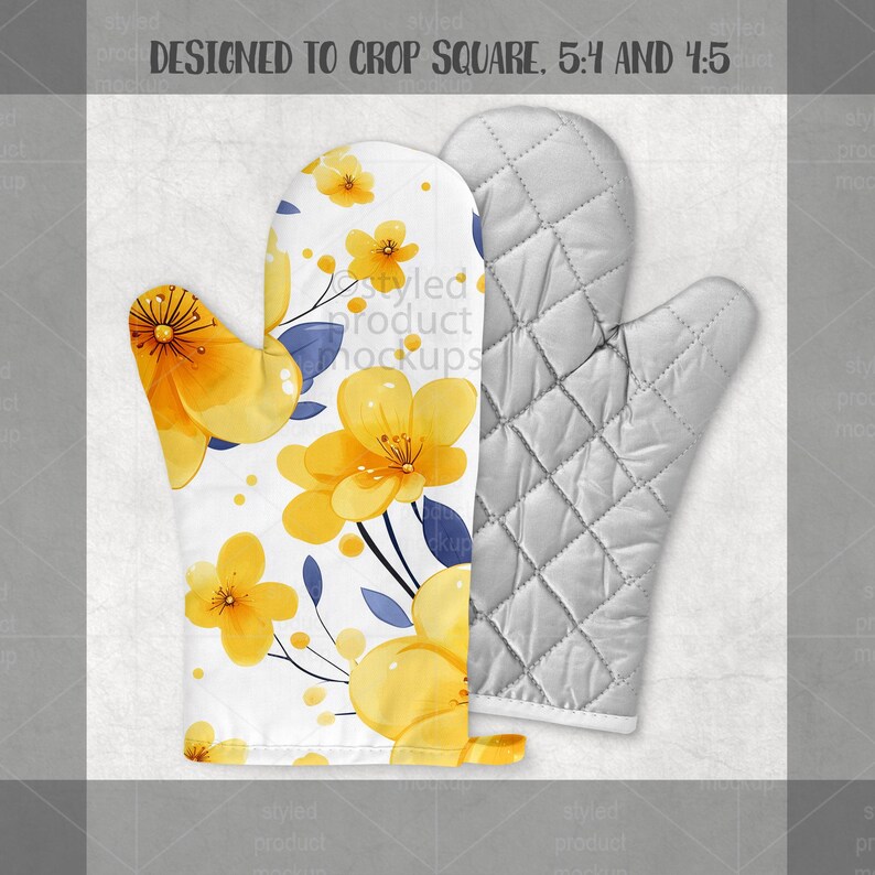 Mockup ovenwant | Kleurstofsublimatie, canvaslijst (digitale download) afbeelding 6