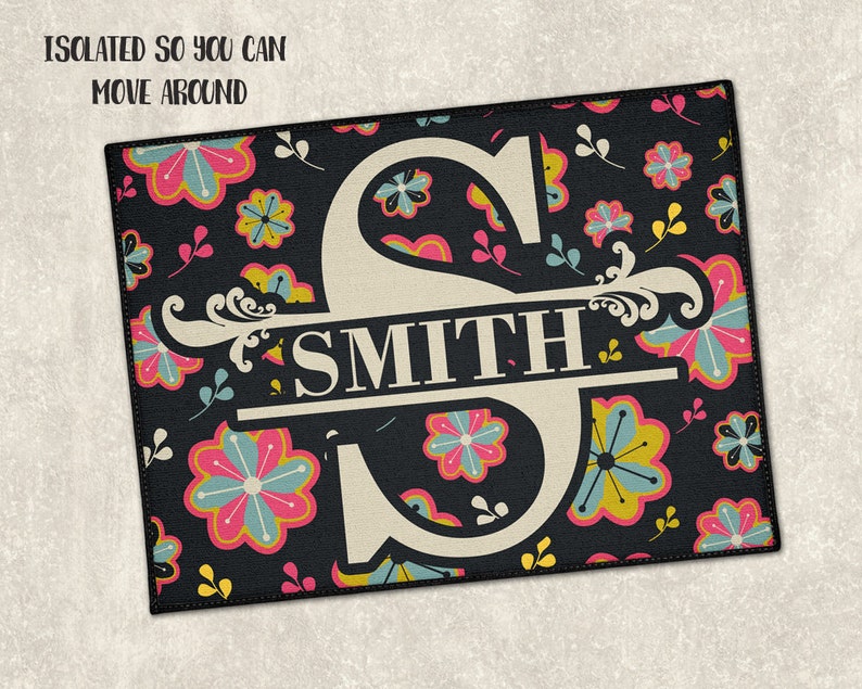 Download Loop floor mat mockup template Rectangle rug for dye | Etsy