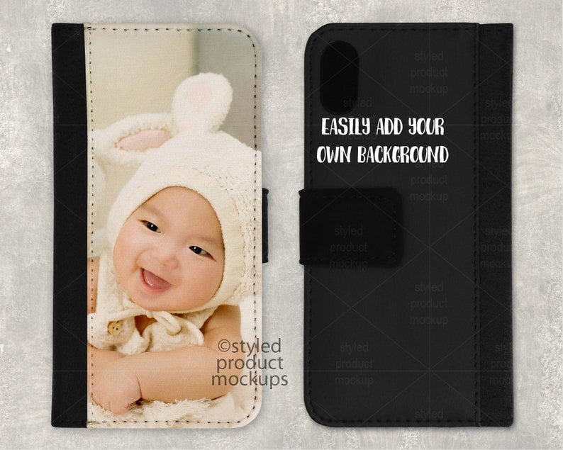Download Dye sublimation Malaga flip open phone case mockup Add your | Etsy
