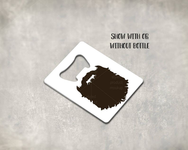 Download Small rectangle bottle opener mockup template Add your own ...