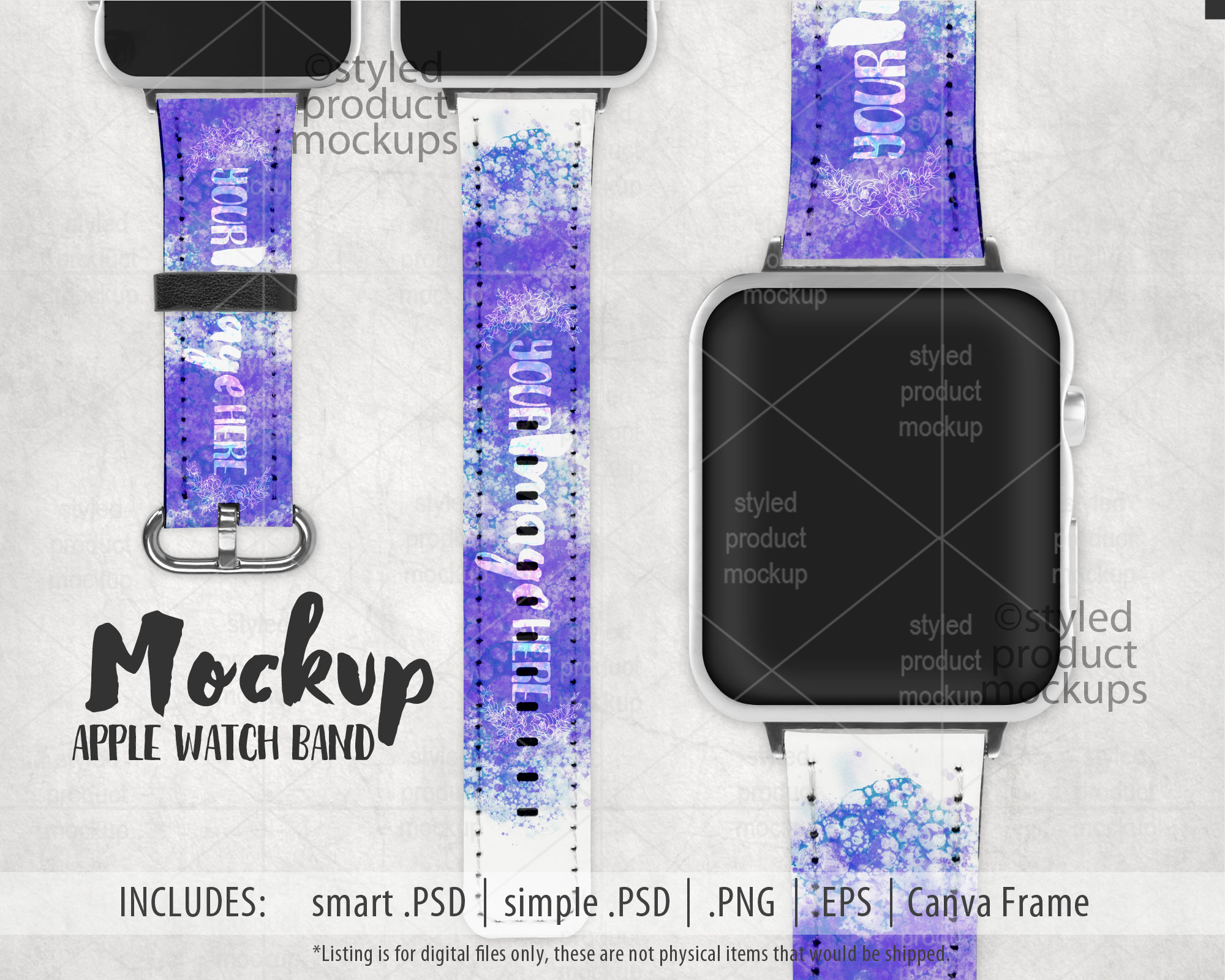 Sublimation iwatch bands sale