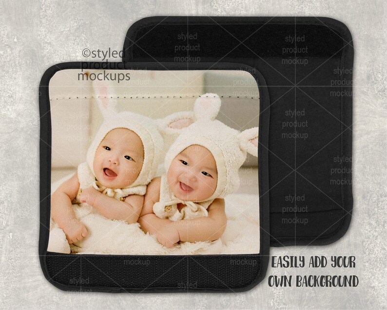 Dye Sublimation Luggage Handle Wrap Mockup Add Your Own Etsy