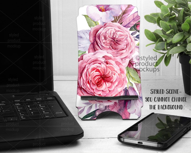 Dye Sublimation Savanna Cell Phone Stand Lifestyle Scene - Etsy