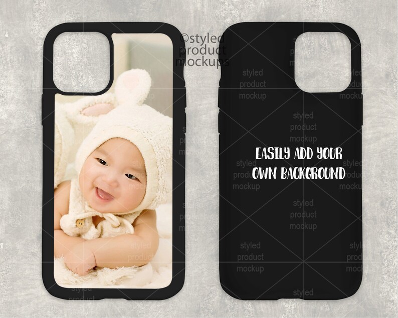 Dye sublimation iPhone 11 Pro Max phone case mockup Add your | Etsy