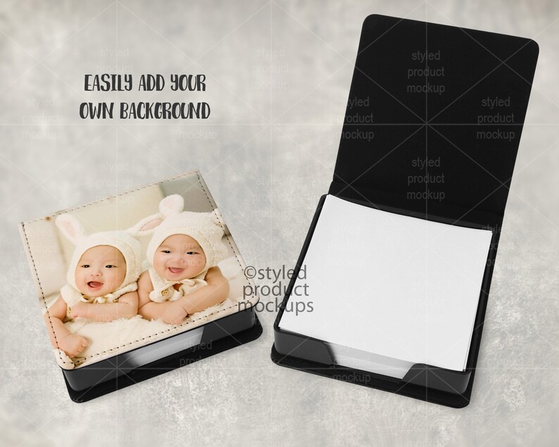 Dye Sublimation Paper Pad Note Holder Mockup Add Your Own Etsy