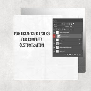 10x10 Aluminum Photo Panel Mockup | Sublimation Square Aluminum | PSD, PNG, Canva, EPS image 9