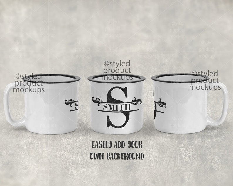 Download Dye sublimation 13 oz ceramic camp mug mockup template Add ...