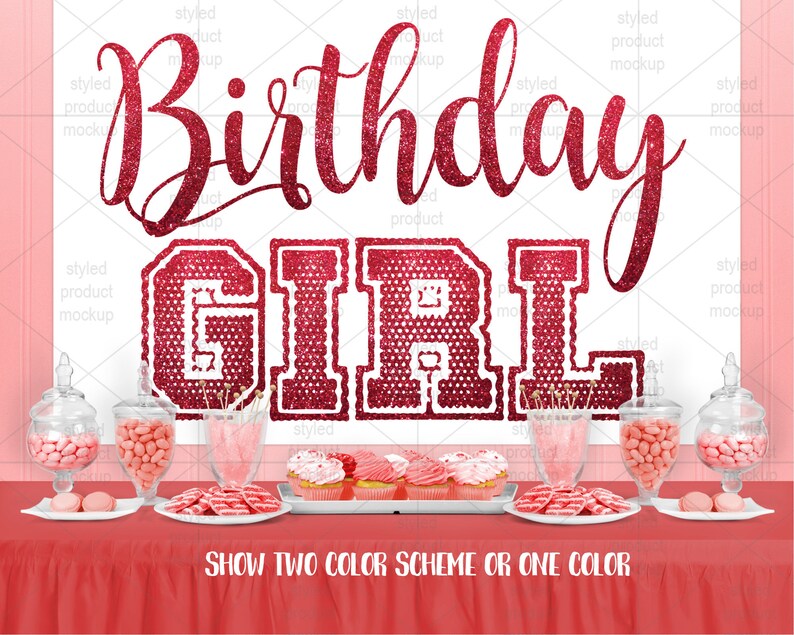 Party dessert buffet table backdrop mockup Etsy