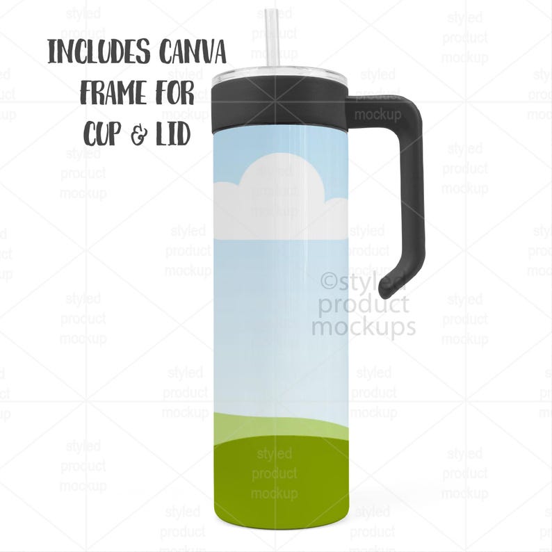 May include: A white ceramic mug with a black handle and the text "But First, Coffee" in a black, handwritten-style font. The mug is on a white surface.