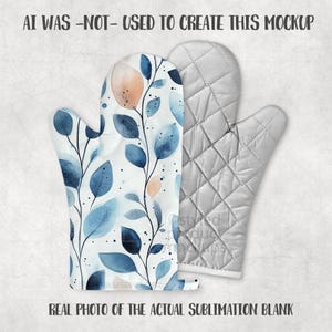 Mockup ovenwant | Kleurstofsublimatie, canvaslijst (digitale download) afbeelding 7