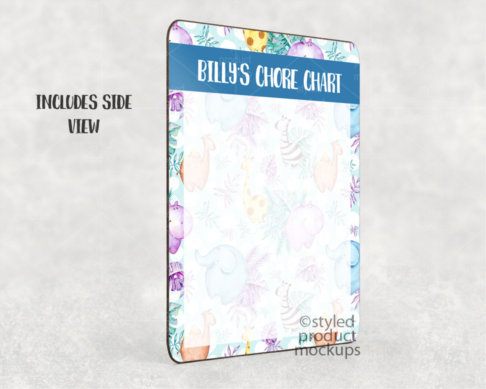 Dye sublimation dry erase board mockup template Add your own Etsy