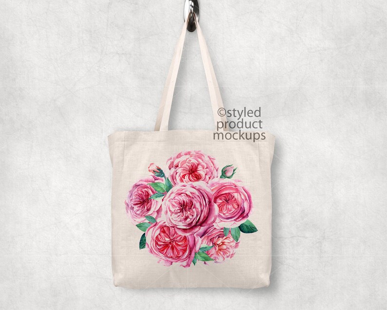 Download Dye sublimation linen tote bag mockup template Add your ...