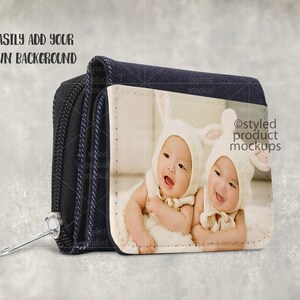 Blank Denim Wallet Purse For Sublimation - 12x10 Cm, Heat Press Printable Craft Gift - View #6