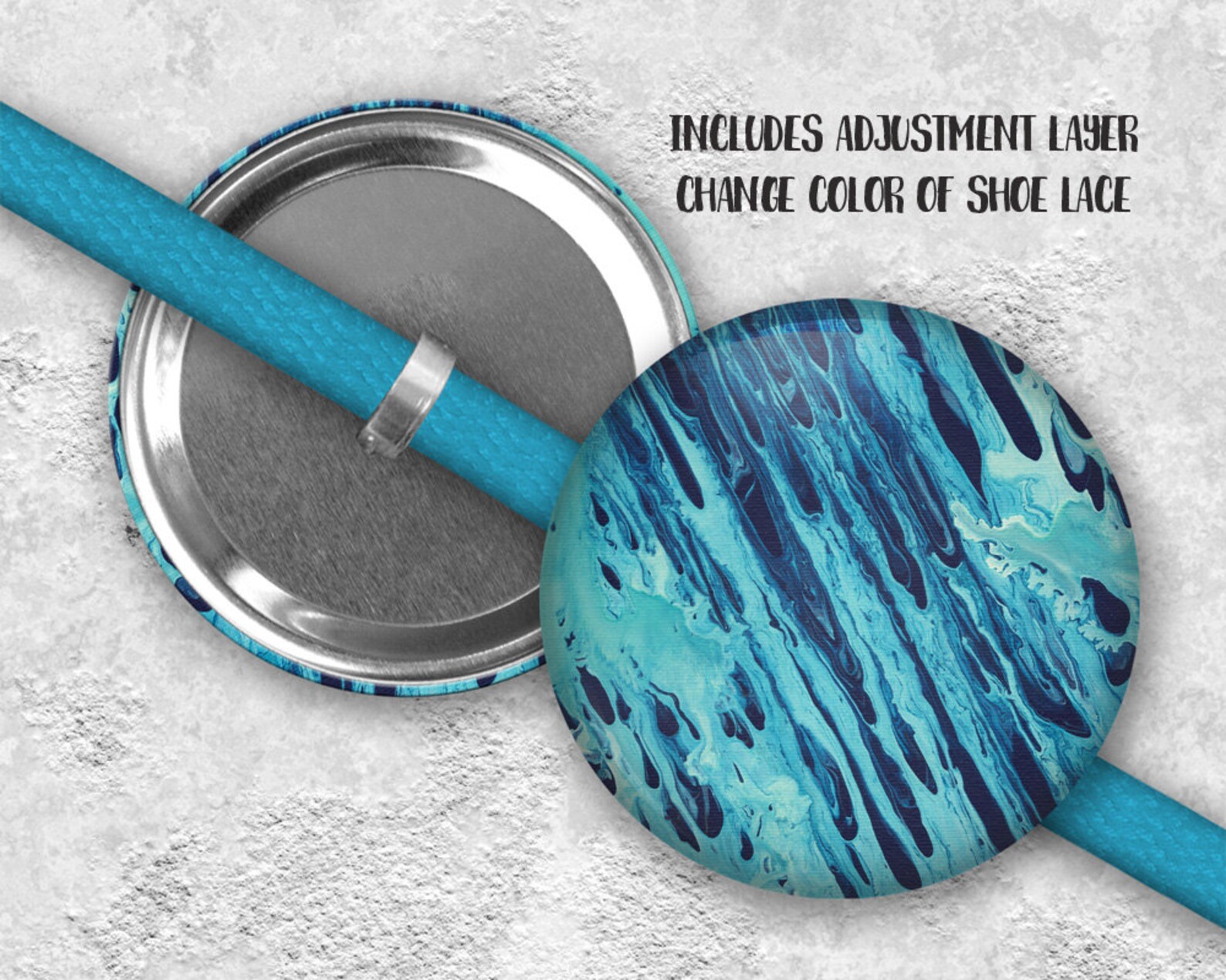 Button Shoelace Charm Mockup Template Shoelace Button Mockup Etsy