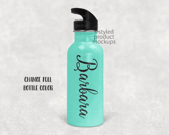 Dye Sublimation 600 Ml White Stainless Steel Water Bottle With Etsy