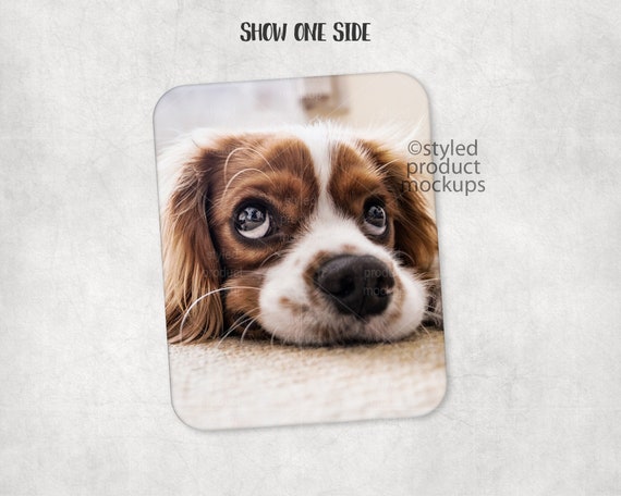 Dye Sublimation Double Sided MDF 8x10 Dry Erase Board Mockup Add Your Own Image and Background Etsy UK