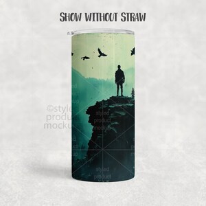 22oz Fatty Tumbler Mockup (PSD, Canva, PNG) image 3