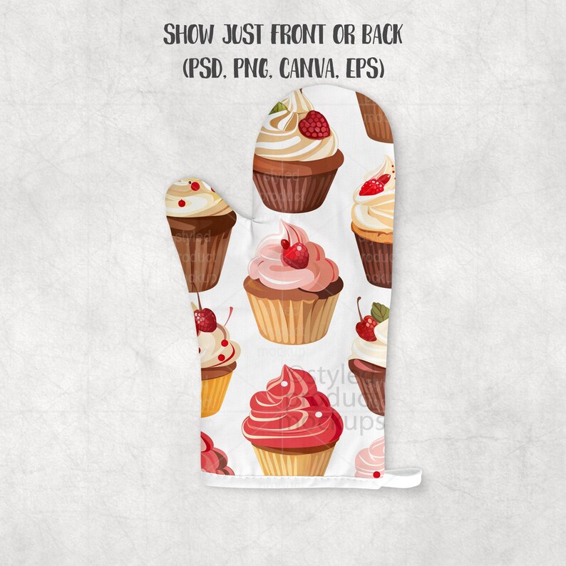 Mockup ovenwant | Kleurstofsublimatie, canvaslijst (digitale download) afbeelding 9
