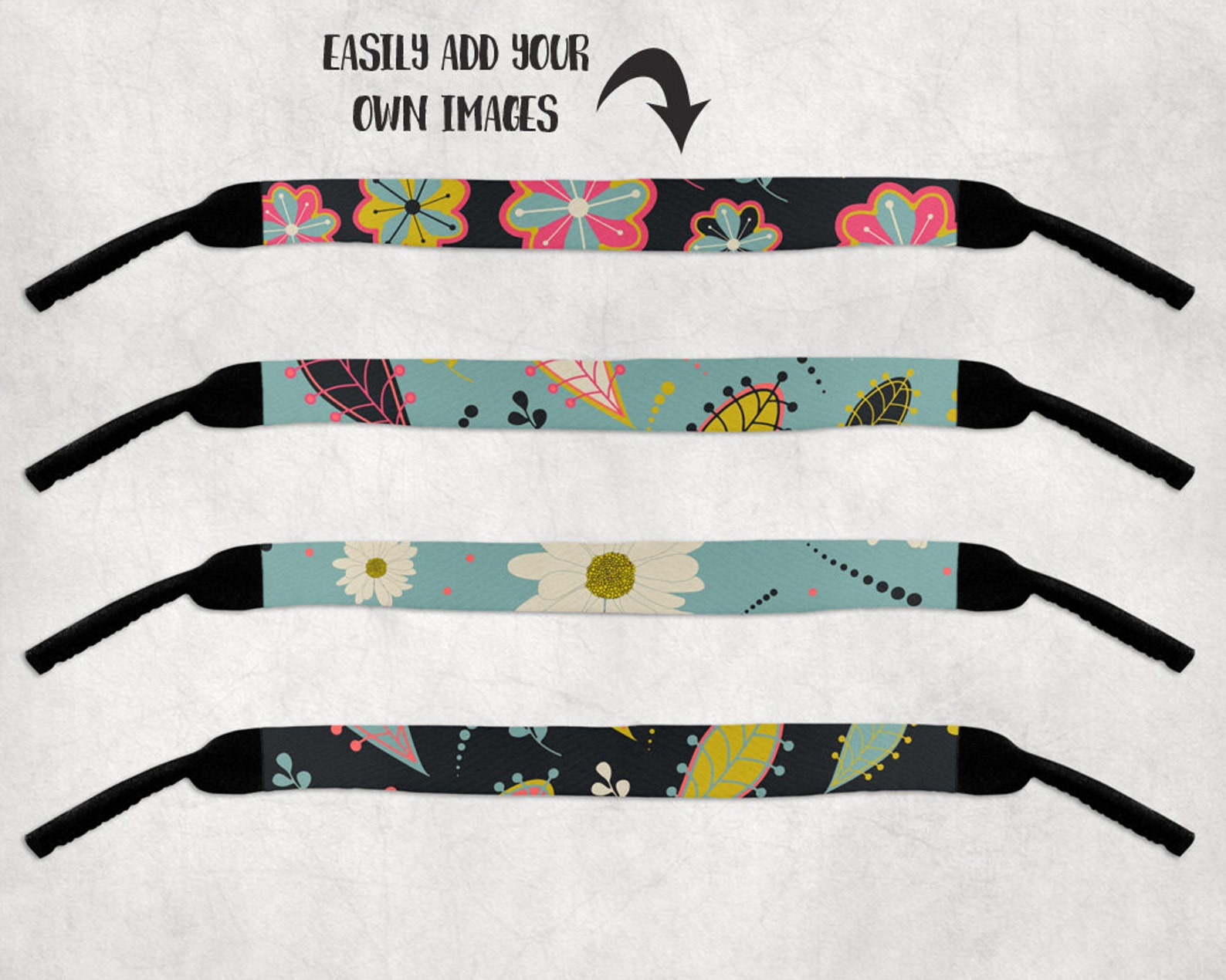 Download Neoprene Sunglass strap mockup template Add your own | Etsy