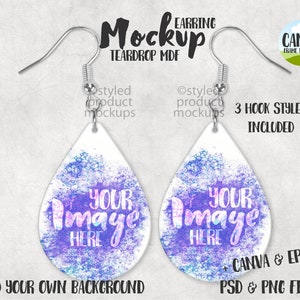 Round Sublimation Earrings