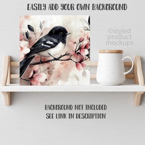 10x10 Aluminum Photo Panel Mockup | Sublimation Square Aluminum | PSD, PNG, Canva, EPS image 3