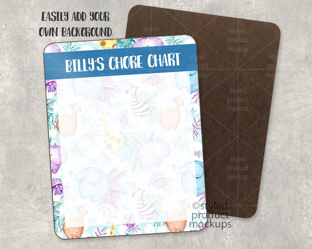 Dye Sublimation Dry Erase Board Mockup Template Add Your Own Etsy UK