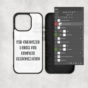 Maquette de coque professionnelle pour téléphone 16 | Objet intelligent PSD, PNG, Canvas, EPS | Téléchargement numérique image 10