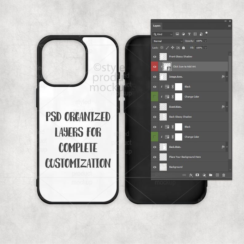 Maquette de coque professionnelle pour téléphone 16 | Objet intelligent PSD, PNG, Canvas, EPS | Téléchargement numérique image 10