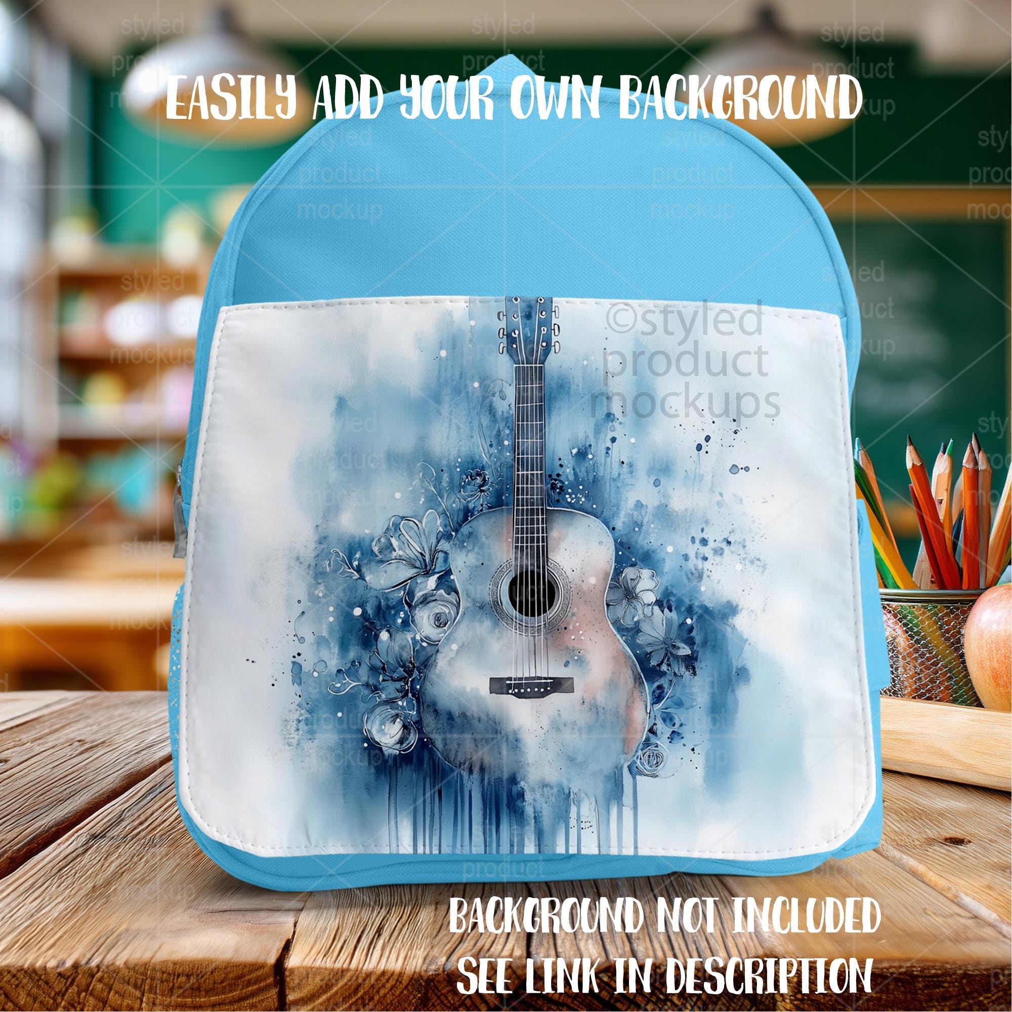 Kids Backpack Mockup – Sublimation PSD, PNG, Canva (digital Files) - Etsy