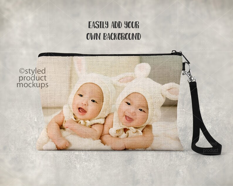 Download Dye sublimation light linen hand bag mockup Add your own ...