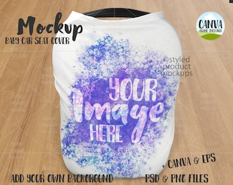 Tie dye baby 2025 car seat covers