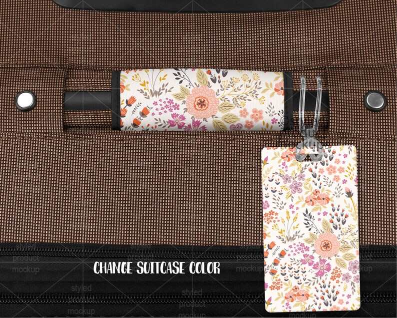 Dye Sublimation Luggage Handle Wrap With 5655 Rectangle Etsy