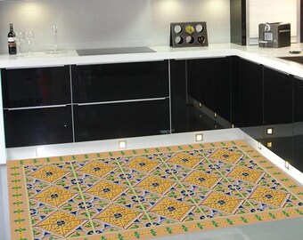 Vinyl Floor Cloths Etsy