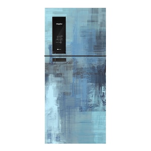 Fridge Wrap Vinyl Decal Refrigerator Skin Wrap Side by Side Top Bottom Door Vinyl Decorative Self Adhesive Fridge Wallpaper 8285