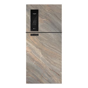 Fridge Wrap Vinyl Decal Refrigerator Skin Wrap Side by Side Top Bottom Door Vinyl Decorative Self Adhesive Fridge Wallpaper Marble 086